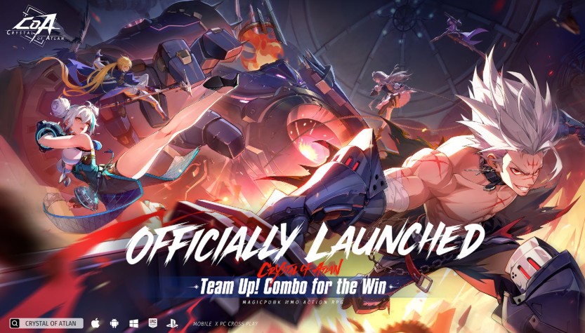 Magicpunk MMO Action RPG Crystal of Atlan Launches Globally